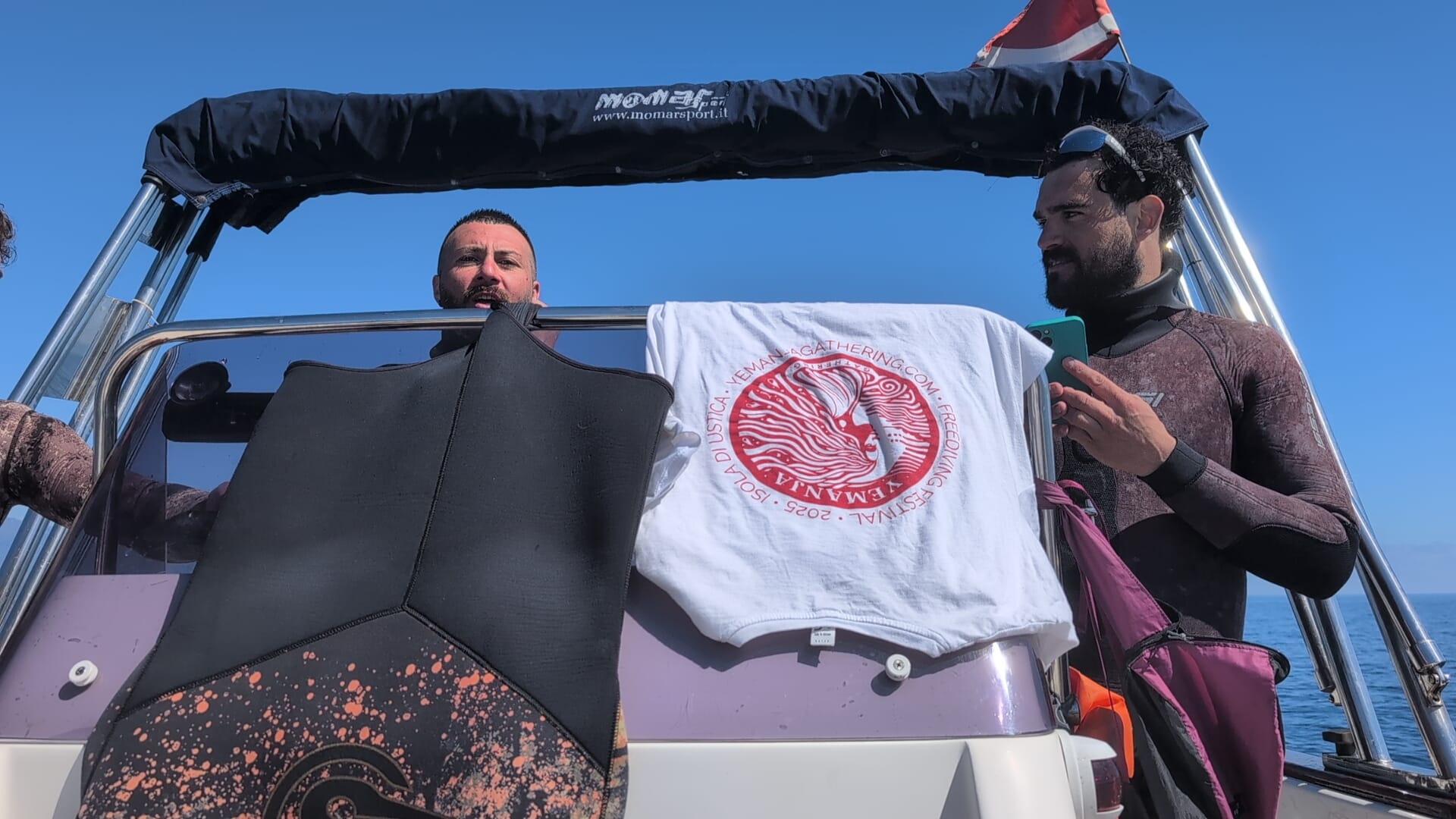 Una settimana tutta di apnea in Cilento, località Pioppi