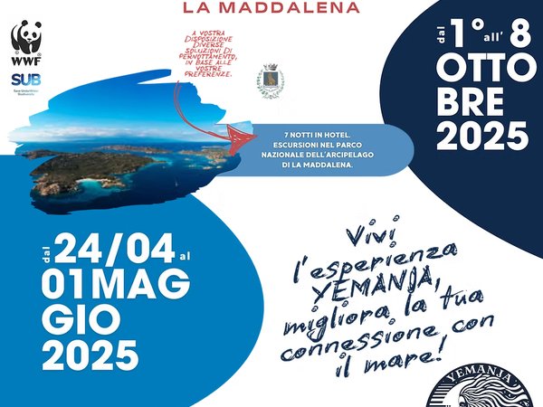 Yemanja in Sardegna con l'edizione Experience