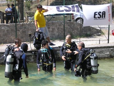 ESA Point L'Uomo e il Mare: voglia di subacquea a Percile