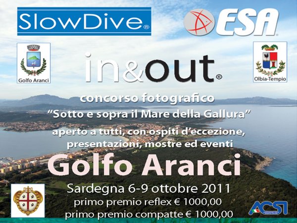 ACSI Divisione Sub al concorso fotografico "in&out" a Golfo Aranci