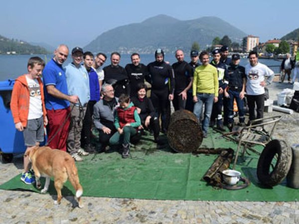 ESA GO Diving ancora protagonista all'evento Spazzatura Kilometrica