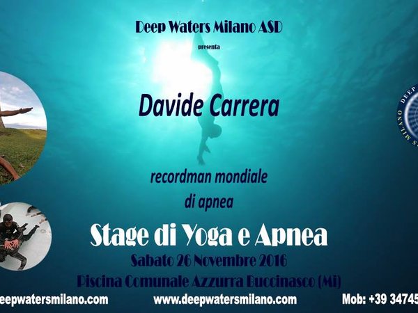 Stage di Yoga e Apnea con Davide Carrera